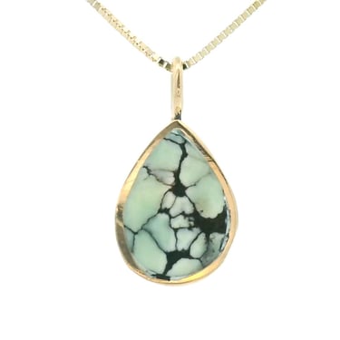 Turquoise Poire Necklace