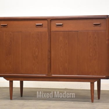 Danish Modern 56” Teak Credenza by Rimme’s 