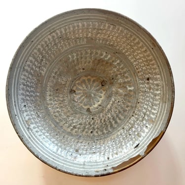 Antique Korean Ceramic Buncheong Bowl Joseon Dynasty