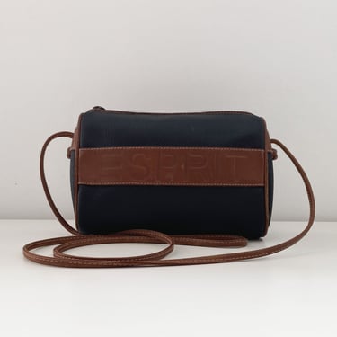 Black and Brown Crossbody Bag