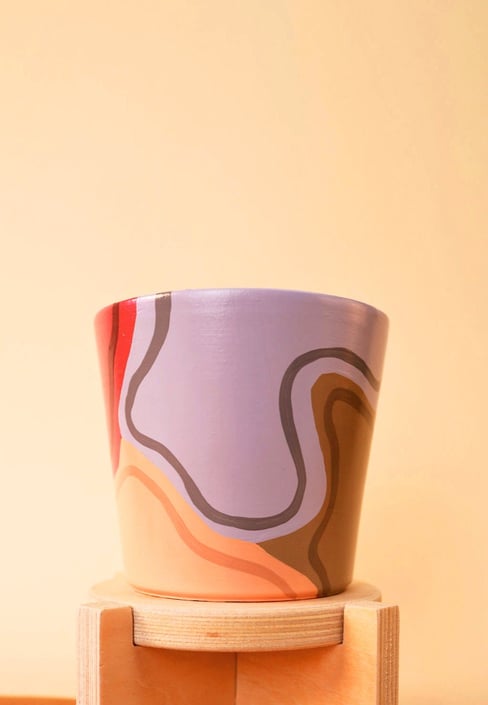 Planter Pot | Hai Vibe Design | 7.5” small pot 