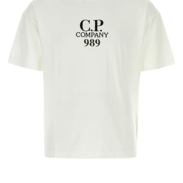 C.P. Company Man Ivory Cotton T-Shirt