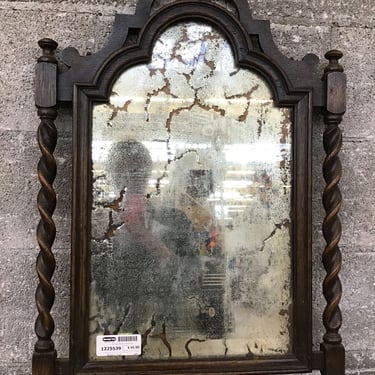 Antique Barley Twist Mirror (Seattle)