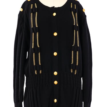 Givenchy Chain Embellished Cardigan
