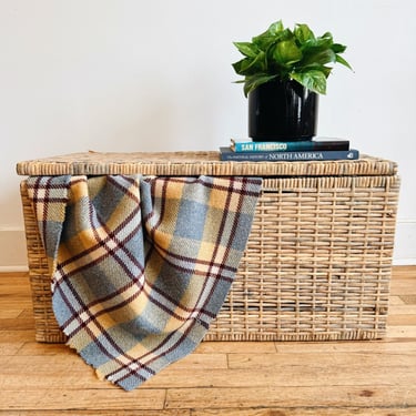 Vintage Wicker Trunk