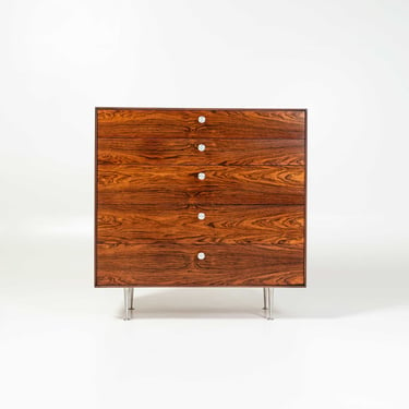 George Nelson Five-Drawer Thin Edge Rosewood Dresser 