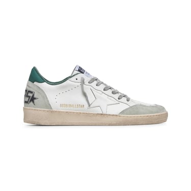 Golden Goose Men White Ball Star Sneakers