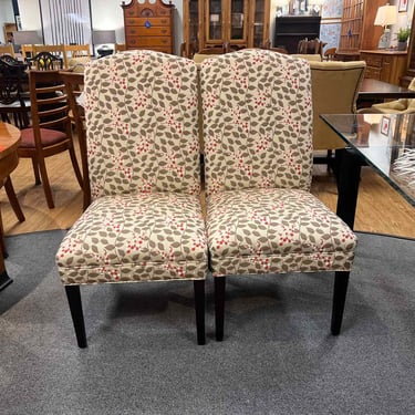 CR Laine Pair of Parson's Chairs