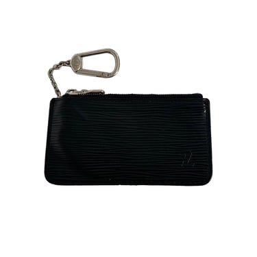 Louis Vuitton Black Epi Keychain Wallet