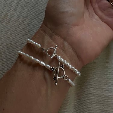 pearl bracelets