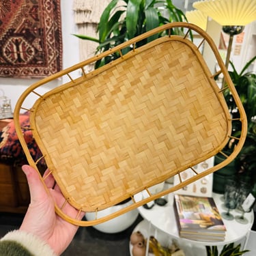 Vintage Cane Trays