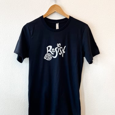 Resist Gender Neutral Tee in Black