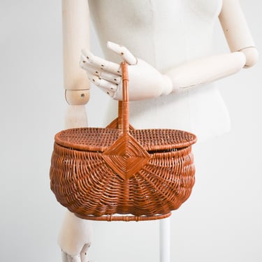 Vintage Basket Purse 