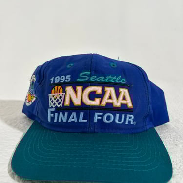 Vintage 1995 Seattle NCAA Final Four Snapback Hat