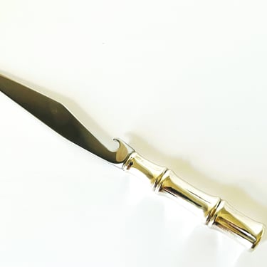Tiffany and Co Sterling Bar Knife "Bamboo"