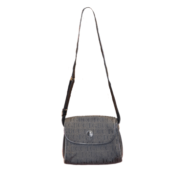 Gucci Canvas Crossbody Bag- Consignment