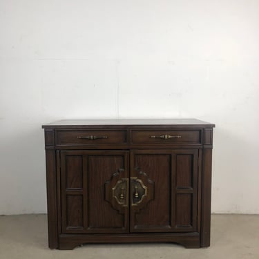 Mid Century Compact Server with Expanding Table