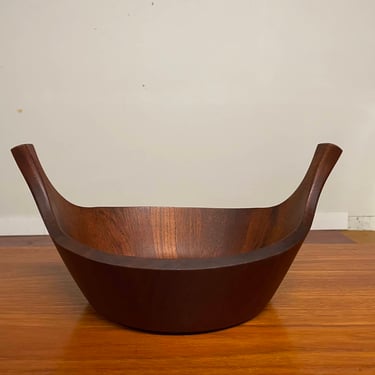 Jens Quistgaard Dansk Staved Teak Bowl