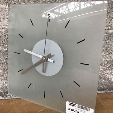 IKEA Skoj Glass Clock (Seattle)