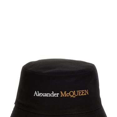 Alexander Mcqueen Men Logo Bucket Hat