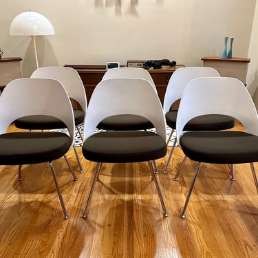 10+ Available: Knoll Saarinen Executive Armless Chair Dining or Office 