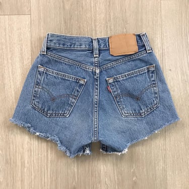 Levi's 501 Vintage Cut Off Jean Shorts / Size 22 XXS 