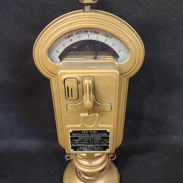 Vintage Chicago Parking Meter Lamp 8
