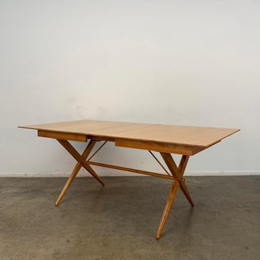 Mid 20th Century Maple Dining Table 