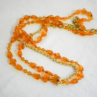 1970s Sarah Coventry "Holiday Garden" Plastic Bead Necklace Set 