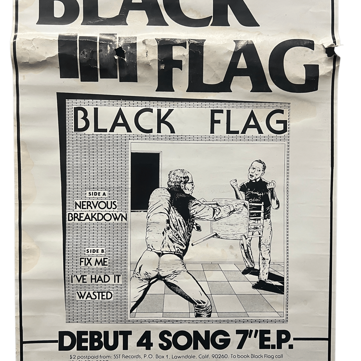 Vintage Black Flag 