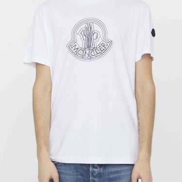 Moncler Men Gradient Patch T-Shirt