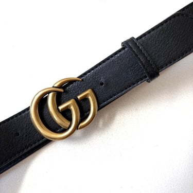 VINTAGE GUCCI LEATHER BELT