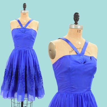 1950s Garden Waltz dress 