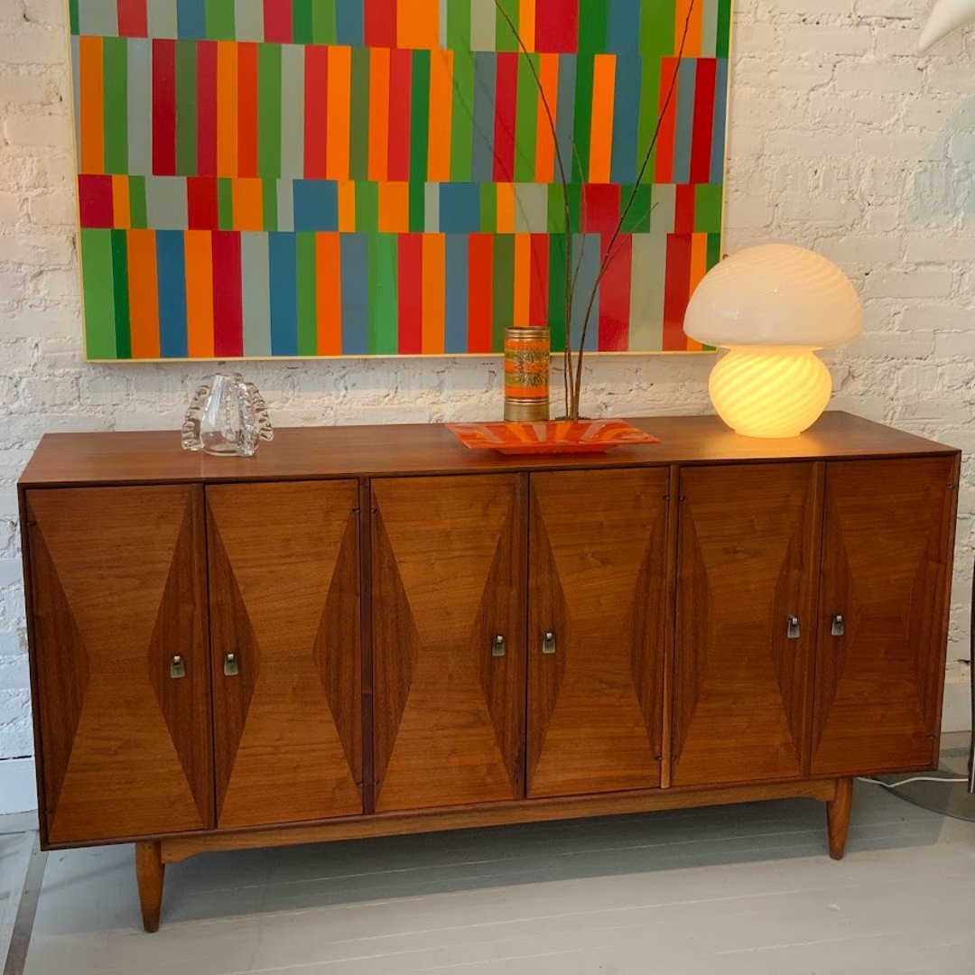 Mid Century Modern Credenza by Ramseur Furniture Company Modern Vibe