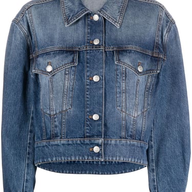 Alexander Mcqueen Women Denim Jacket