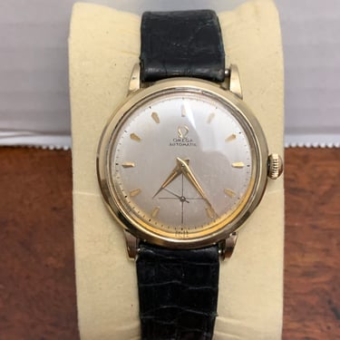 1950s Omega Gold Filled Seamaker Watch 