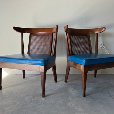 John Lubberts and Lambert Mulder / Klimos - Style Slipper Lounge Chairs a Pair 