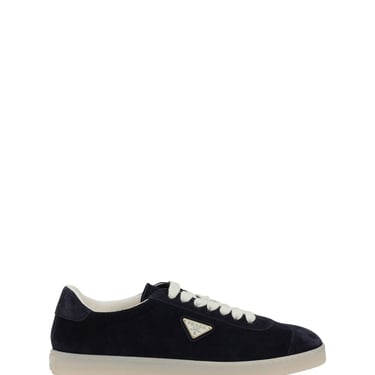 Prada Men Suede Sneakers