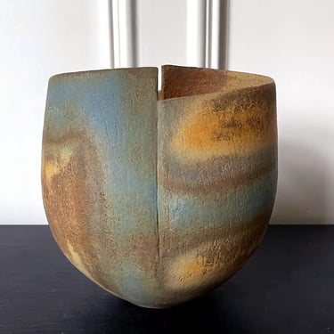 Ceramic Vessel Vase by British Studio Potter John Ward