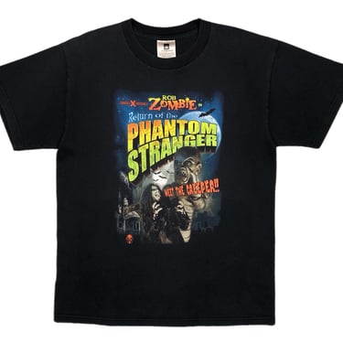 Vintage 2000 Rob Zombie “Return of the Phantom Stranger” Double Sided Heavy Metal Band Graphic T-Shirt Size Large 