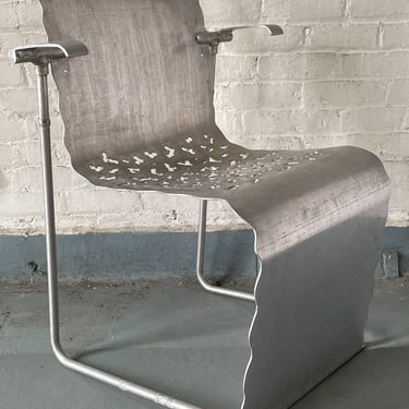 Richard Schultz Prototype Aluminum Stacking Chair