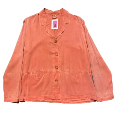 (S) Salmon Clio Women's Button Up 070722 RK