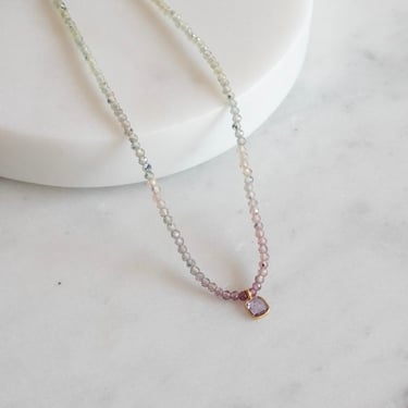 Margaret Solow | Sapphire + 18k Necklace