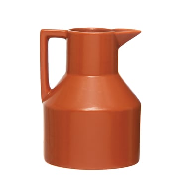 Medium Stoneware Watering Pitcher/Vase