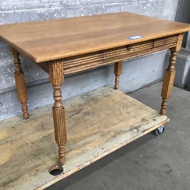 Oak Puzzling Desk (Seattle)