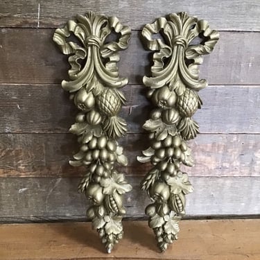 Syroco Hollywood Regency Fruit Wall Decor (Tacoma)