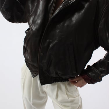 Incredible Vintage Banana Republic Leather Bomber