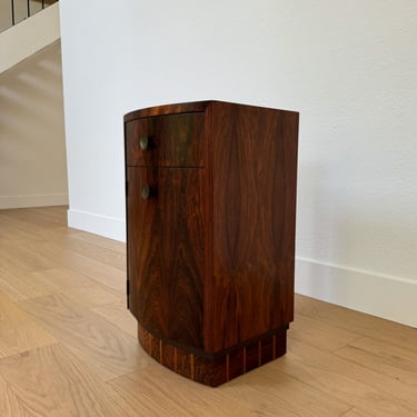 Gilbert Rohde Rosewood Nightstand for Herman Miller, United States, c.1945