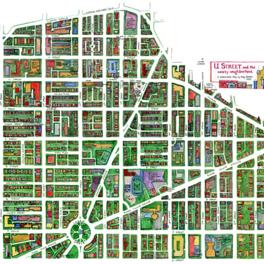 Map of U Street, 2023