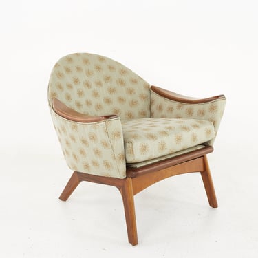 Adrian Pearsall for Craft Associates Mid Century Highback Lounge Chair - mcm 